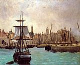 The Port of Calais by Edouard Manet